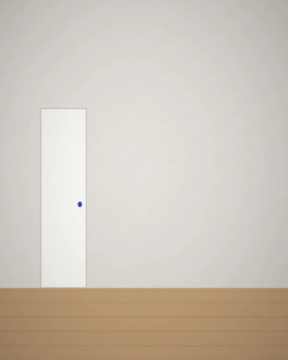 Mur lisse prêt à peindre après enduit