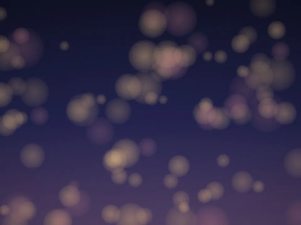 Lumières de fête au moment de l'ouverture du bal
