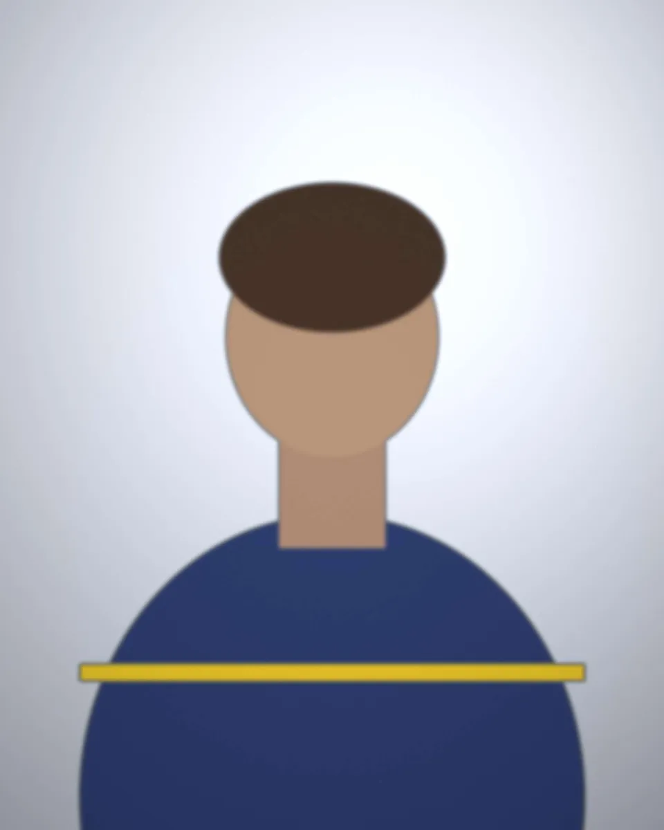 Portrait de la gérante, ambulancière, devant les véhicules