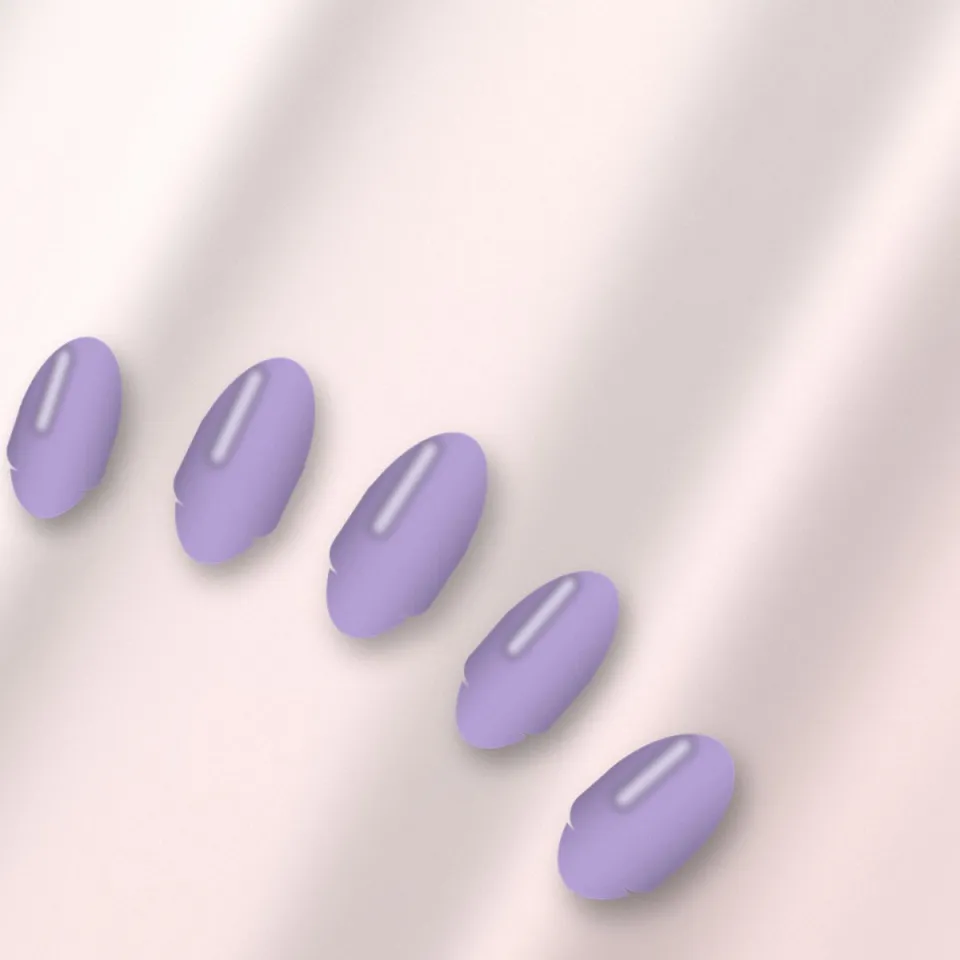 Lilas doux en semi-permanent
