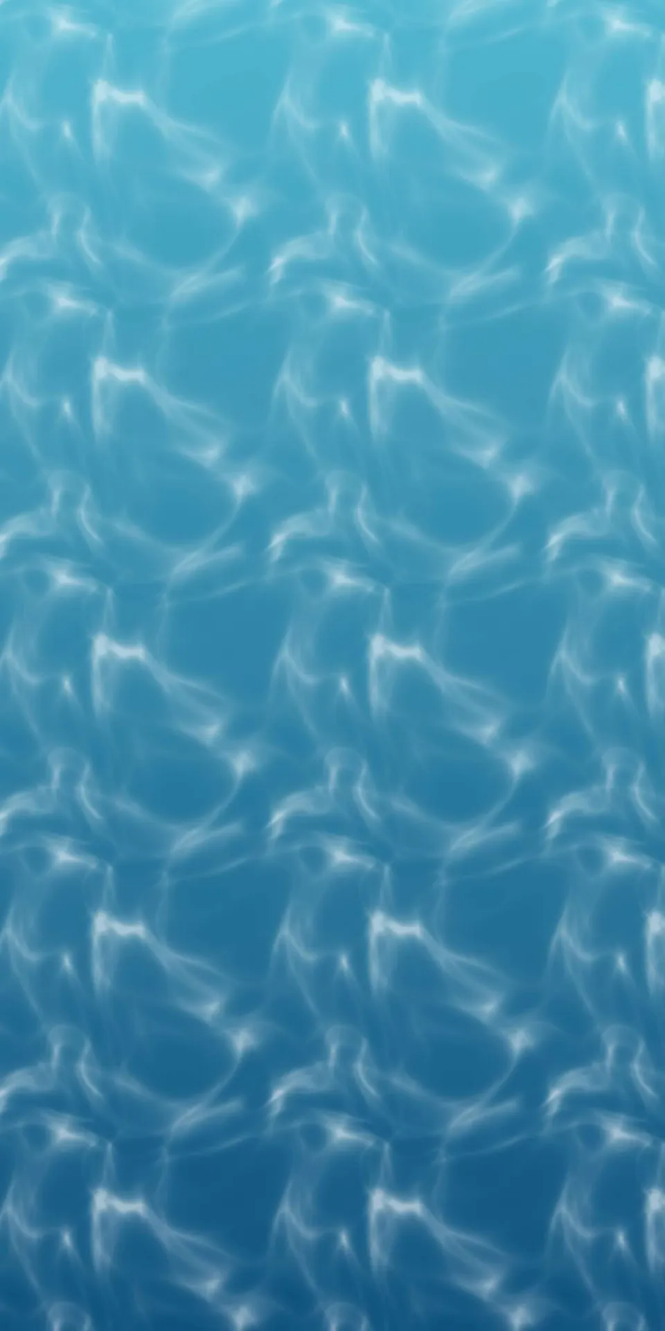 Surface de l'eau traversée de reflets de lumière