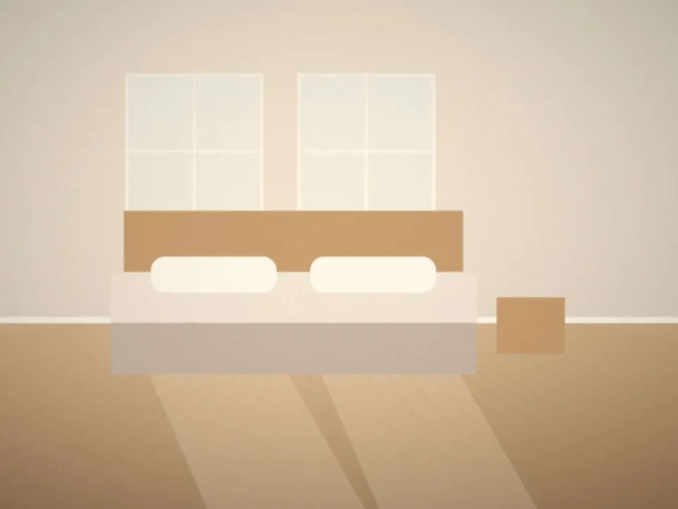 Chambre meublée