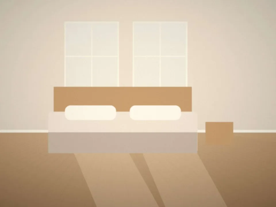 Chambre avec placard