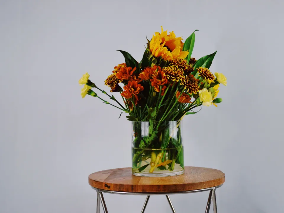 Centre de table solaire pour un anniversaire