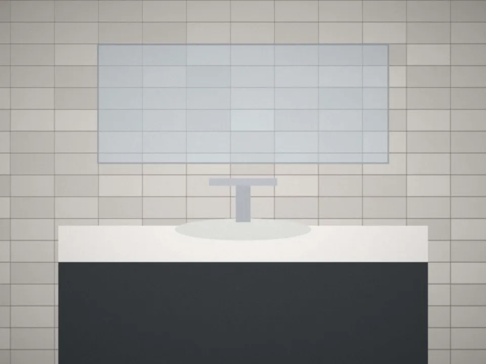 Salle de bain terminée