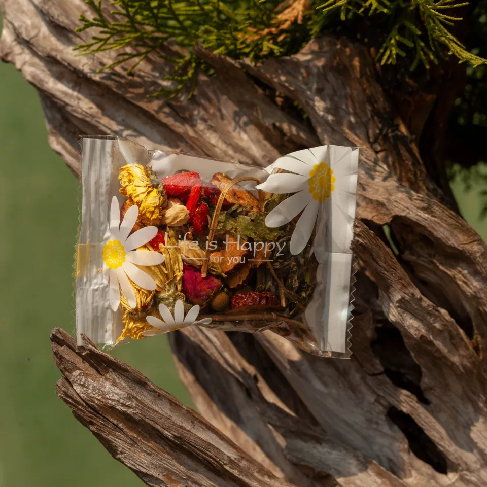 Boîte de tisane en sachets