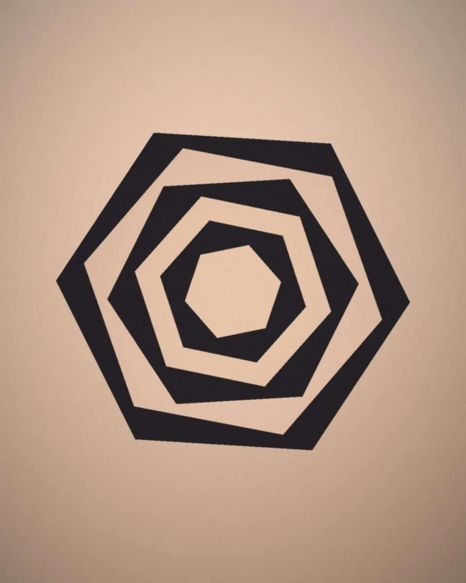 Tatouage blackwork « Hexagones » sur avant-bras, réalisé par Inès