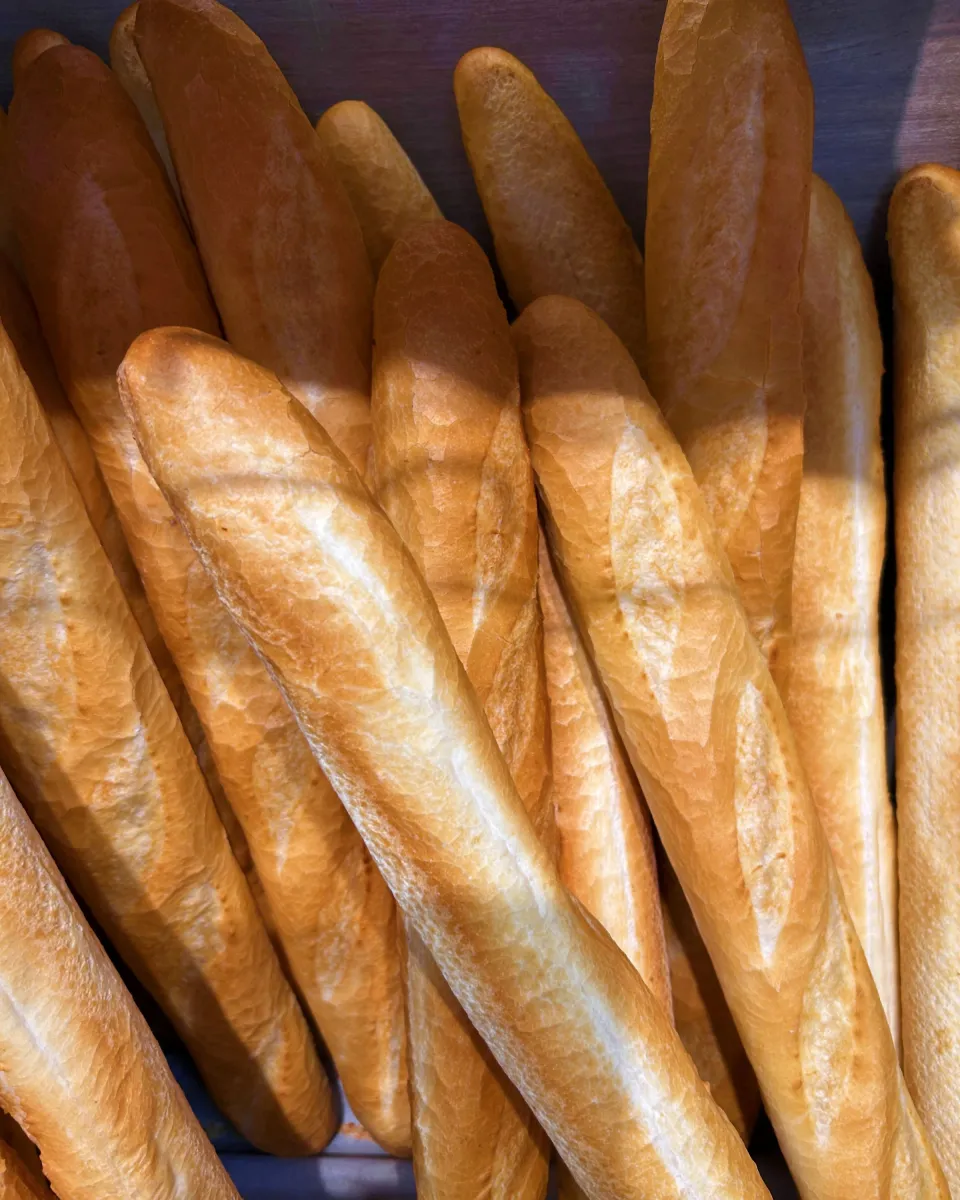 Baguettes de tradition croustillantes