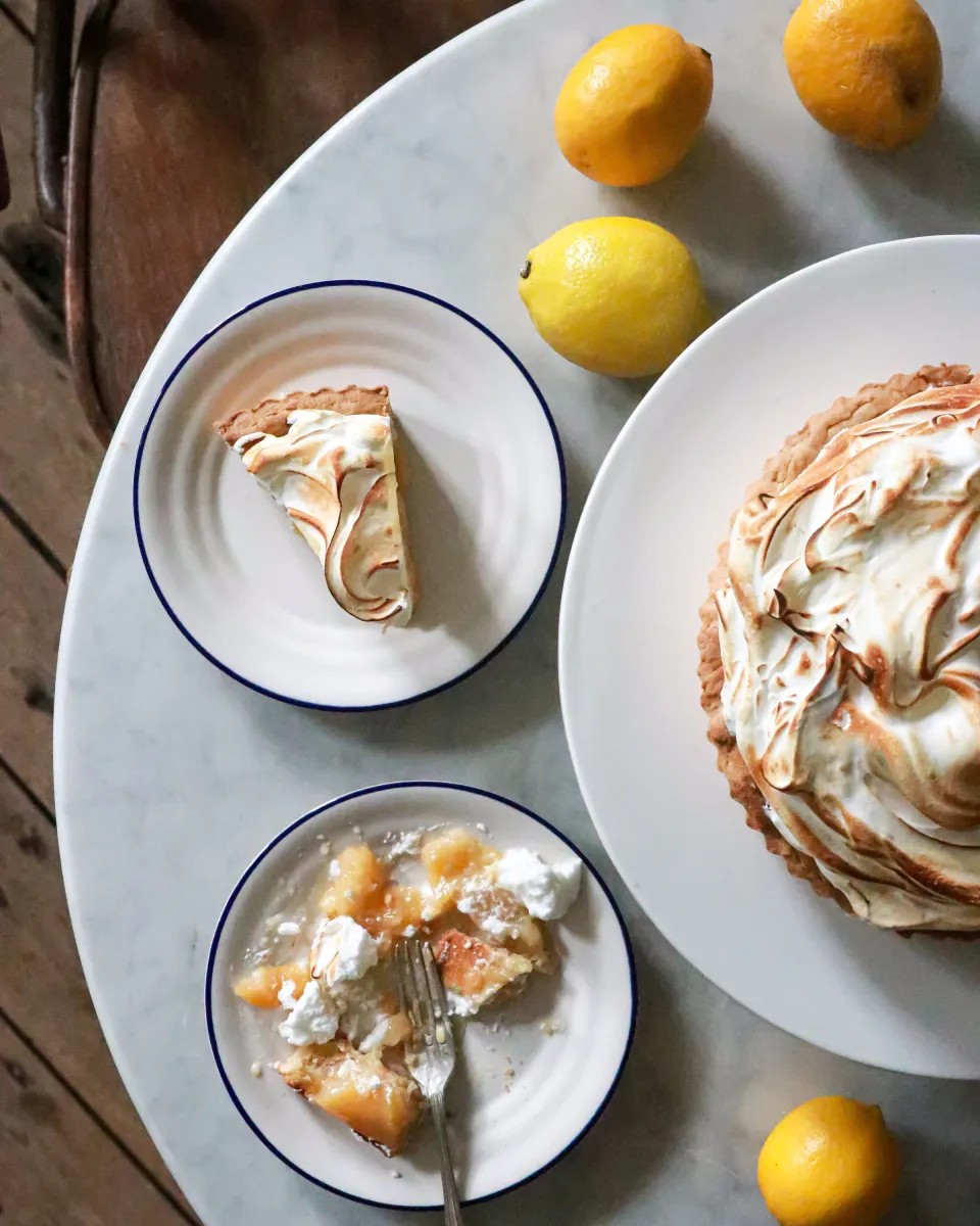 Tarte au citron meringuée