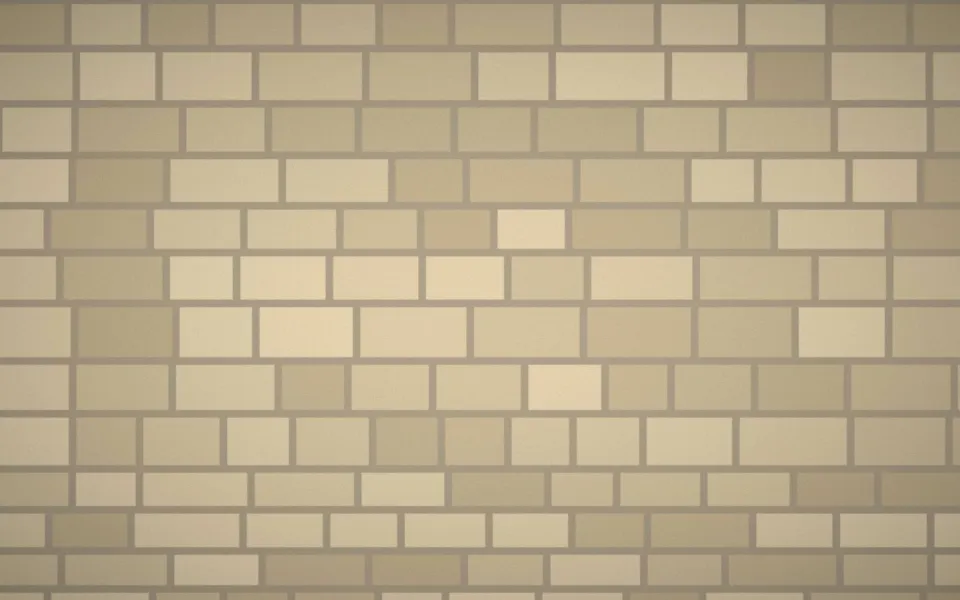 Mur en pierre blonde dans l'atelier de l'entreprise