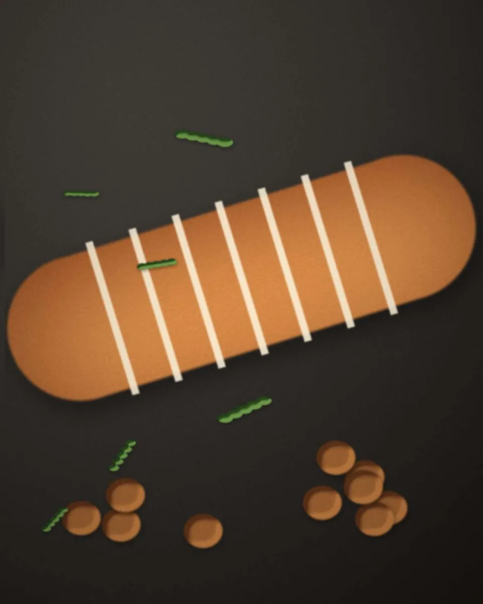 Rôti de fête farci aux marrons, ficelé, prêt à cuire