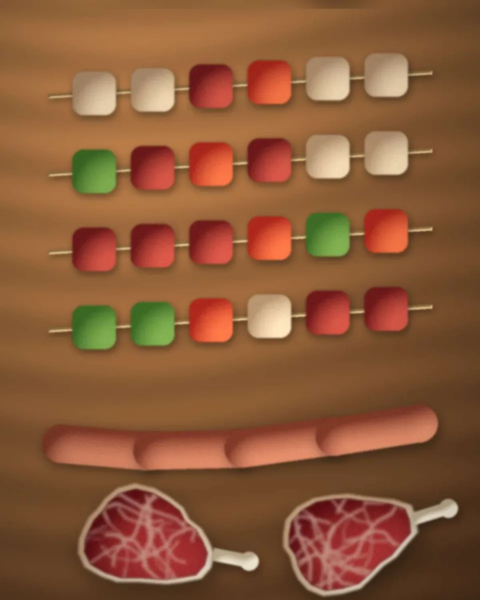 Plateau barbecue : brochettes marinées, saucisses et côtes à griller